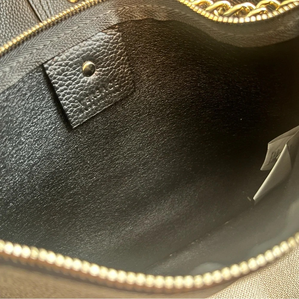 Versace Black Leather Tote Bag - Picture 3 of 8